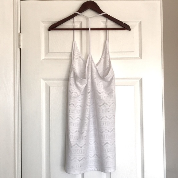 KOTON Beachwear White Coverup Size Medium - Picture 2 of 8